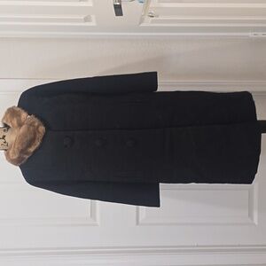 Jack Bloom California vintage wool/fur coat
